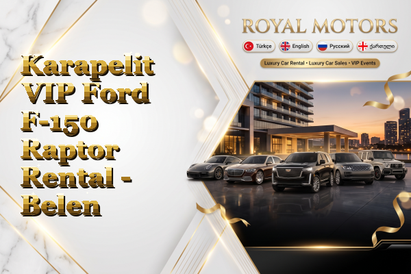 Karapelit VIP Ford F-150 Raptor Rental - Belen