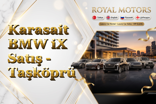 Karasait BMW iX Satış - Taşköprü