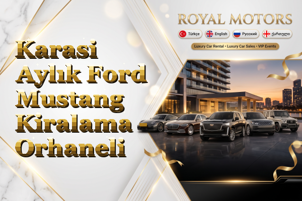 Karasi Aylık Ford Mustang Kiralama - Orhaneli