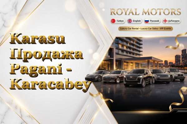 Karasu Продажа Pagani - Karacabey