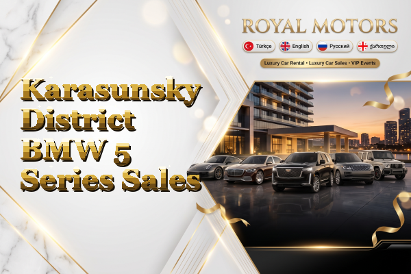 Karasunsky District BMW 5 Series Sales