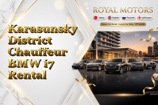 Karasunsky District Chauffeur BMW i7 Rental