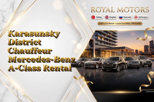 Karasunsky District Chauffeur Mercedes-Benz A-Class Rental