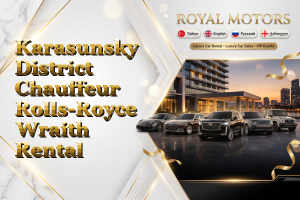 Karasunsky District Chauffeur Rolls-Royce Wraith Rental