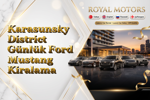 Karasunsky District Günlük Ford Mustang Kiralama