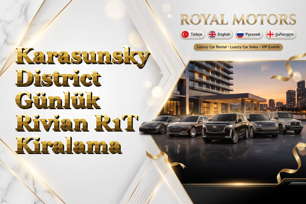 Karasunsky District Günlük Rivian R1T Kiralama