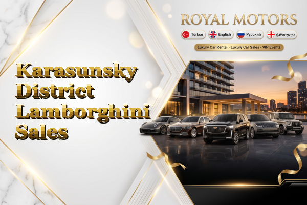 Karasunsky District Lamborghini Sales