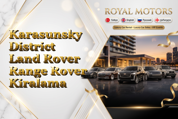 Karasunsky District Land Rover Range Rover Kiralama