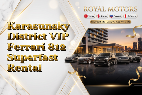 Karasunsky District VIP Ferrari 812 Superfast Rental