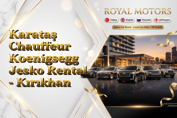 Karataş Chauffeur Koenigsegg Jesko Rental - Kırıkhan