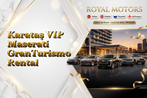 Karataş VIP Maserati GranTurismo Rental