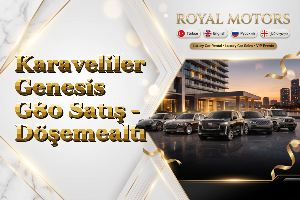 Karaveliler Genesis G80 Satış - Döşemealtı