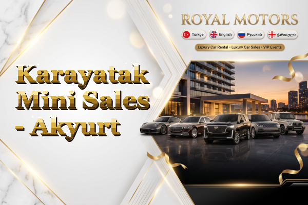 Karayatak Mini Sales - Akyurt
