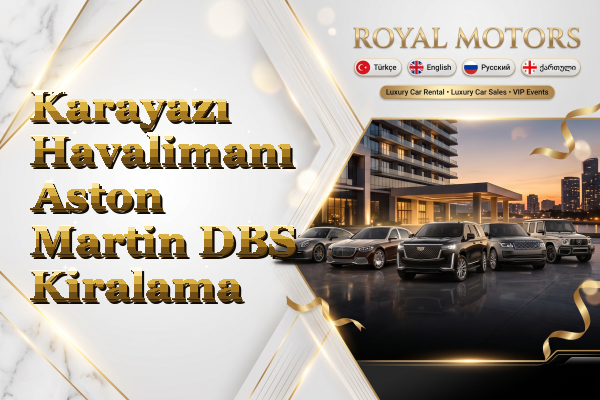 Karayazı Havalimanı Aston Martin DBS Kiralama