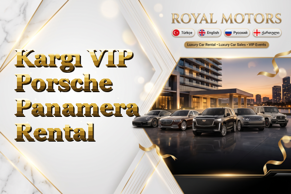 Kargı VIP Porsche Panamera Rental
