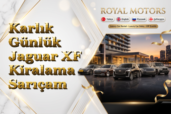 Karlık Günlük Jaguar XF Kiralama - Sarıçam