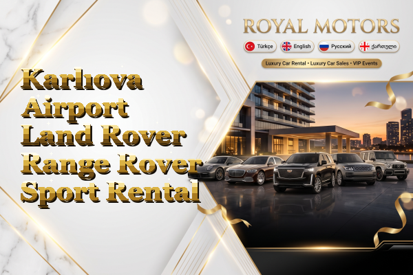 Karlıova Airport Land Rover Range Rover Sport Rental