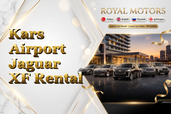 Kars Airport Jaguar XF Rental