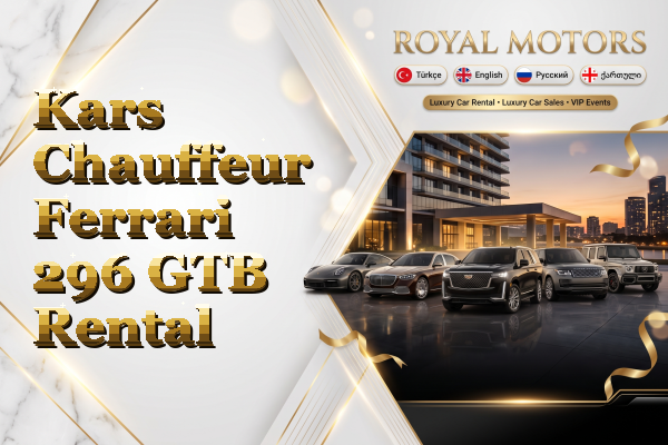 Kars Chauffeur Ferrari 296 GTB Rental