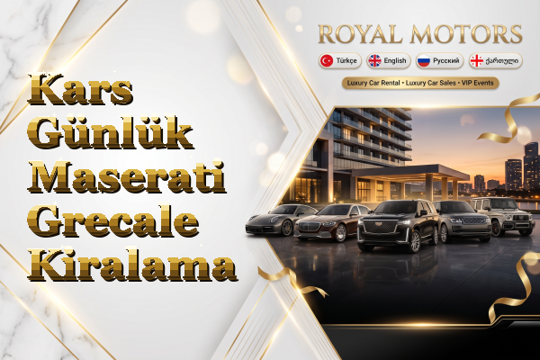 Kars Günlük Maserati Grecale Kiralama