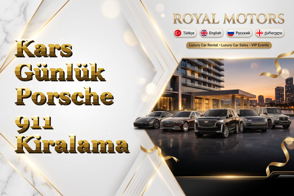 Kars Günlük Porsche 911 Kiralama
