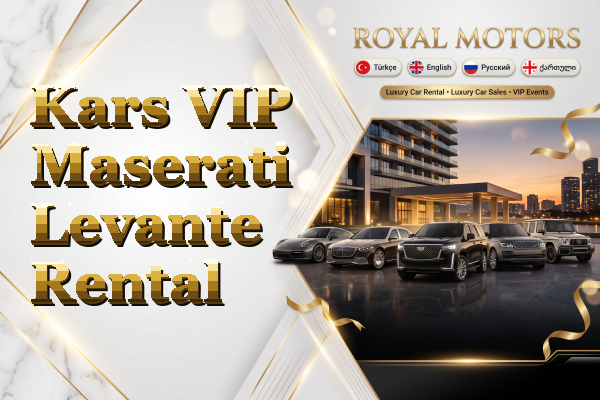 Kars VIP Maserati Levante Rental