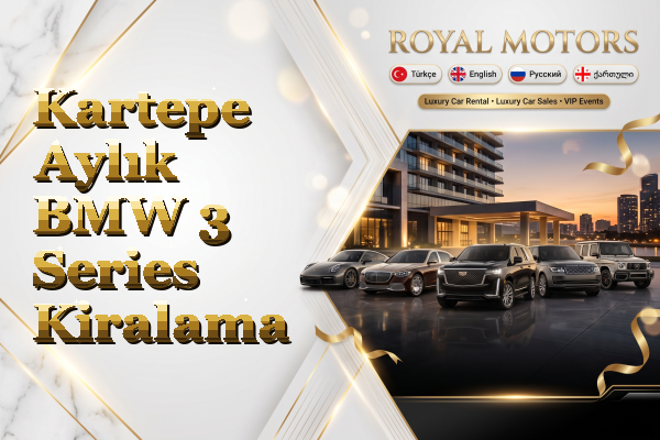 Kartepe Aylık BMW 3 Series Kiralama