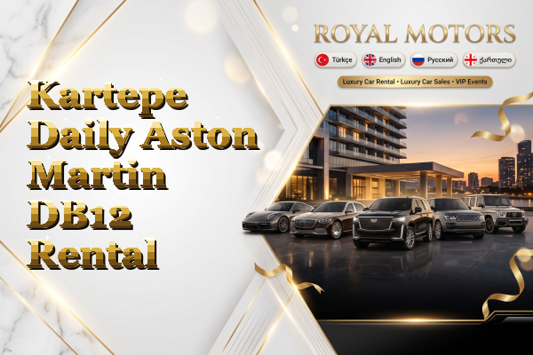 Kartepe Daily Aston Martin DB12 Rental