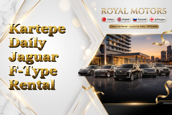 Kartepe Daily Jaguar F-Type Rental