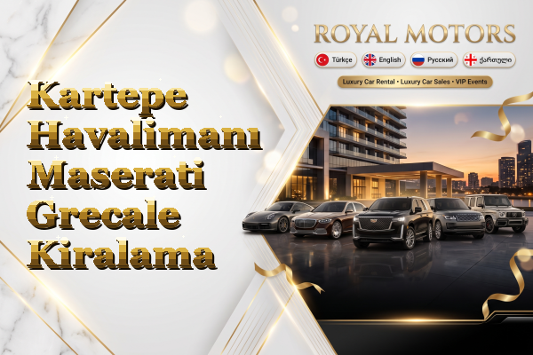 Kartepe Havalimanı Maserati Grecale Kiralama
