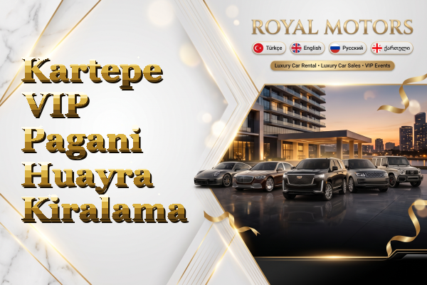 Kartepe VIP Pagani Huayra Kiralama