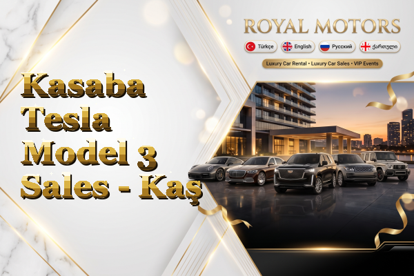 Kasaba Tesla Model 3 Sales - Kaş