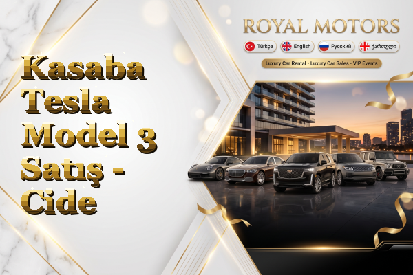 Kasaba Tesla Model 3 Satış - Cide