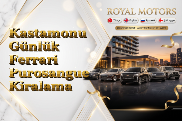 Kastamonu Günlük Ferrari Purosangue Kiralama