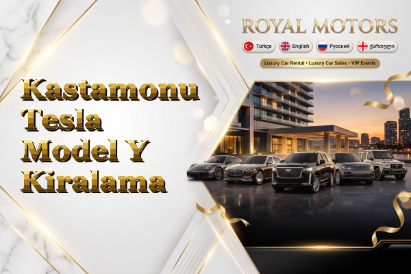 Kastamonu Tesla Model Y Kiralama