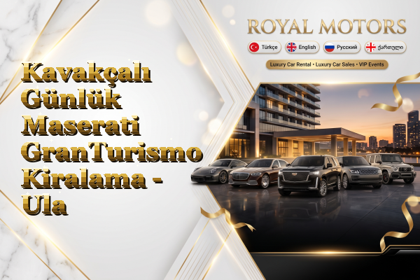 Kavakçalı Günlük Maserati GranTurismo Kiralama - Ula