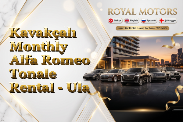 Kavakçalı Monthly Alfa Romeo Tonale Rental - Ula