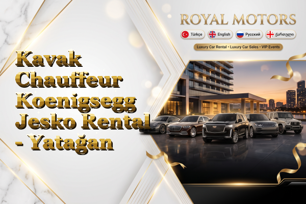 Kavak Chauffeur Koenigsegg Jesko Rental - Yatağan