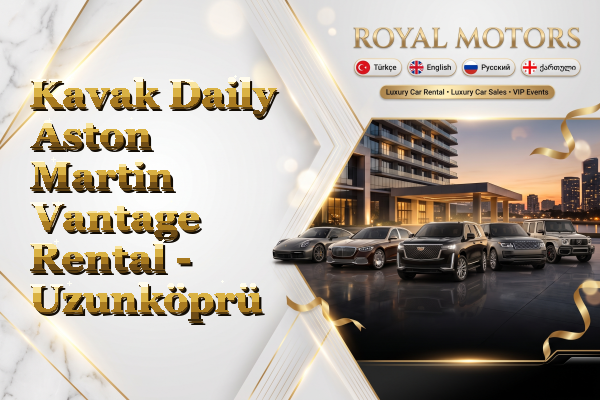 Kavak Daily Aston Martin Vantage Rental - Uzunköprü
