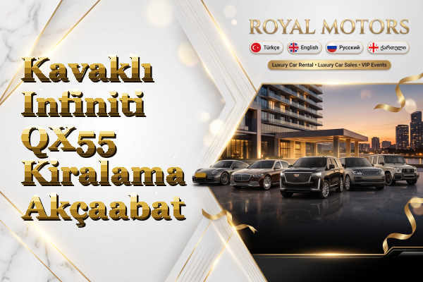 Kavaklı Infiniti QX55 Kiralama - Akçaabat
