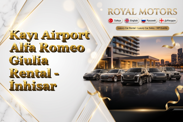 Kayı Airport Alfa Romeo Giulia Rental - İnhisar
