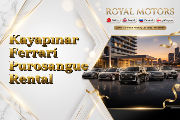 Kayapınar Ferrari Purosangue Rental