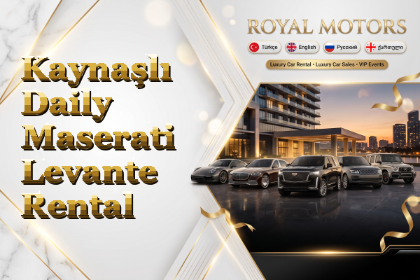 Kaynaşlı Daily Maserati Levante Rental