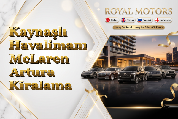 Kaynaşlı Havalimanı McLaren Artura Kiralama