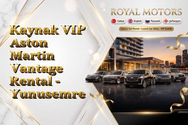 Kaynak VIP Aston Martin Vantage Rental - Yunusemre