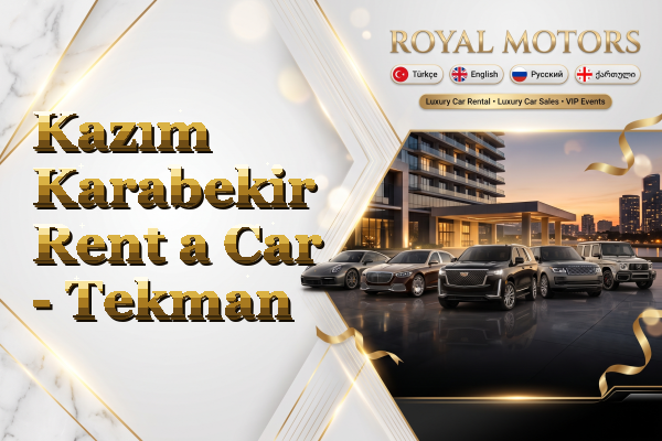 Kazım Karabekir Rent a Car - Tekman