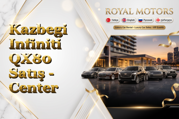 Kazbegi Infiniti QX80 Satış - Center