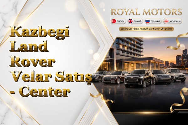 Kazbegi Land Rover Velar Satış - Center