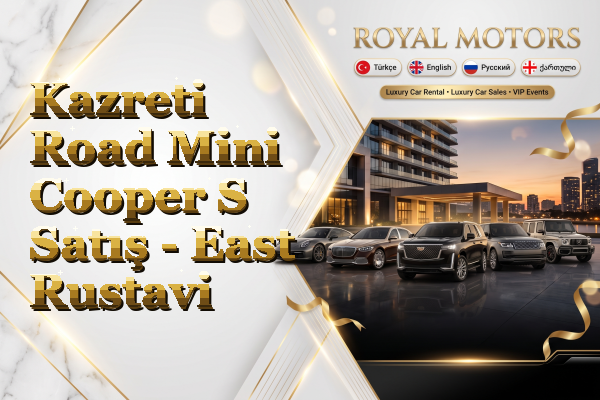 Kazreti Road Mini Cooper S Satış - East Rustavi