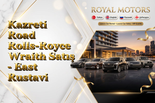 Kazreti Road Rolls-Royce Wraith Satış - East Rustavi